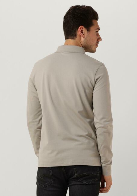 Lichtgrijze BOSS ORANGE Polo PASSERBY - large