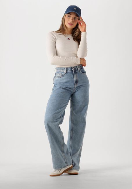 Lichtblauwe TOMMY JEANS Wide jeans CLAIRE HR WD AI4116 - large