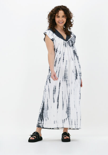 Grijze LEON & HARPER Maxi jurk RICHARD JC00 T+D - large