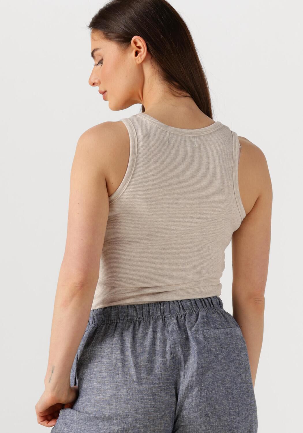 WITHBLACK Dames Tops & T-shirts Wbldordi Tank Ecru