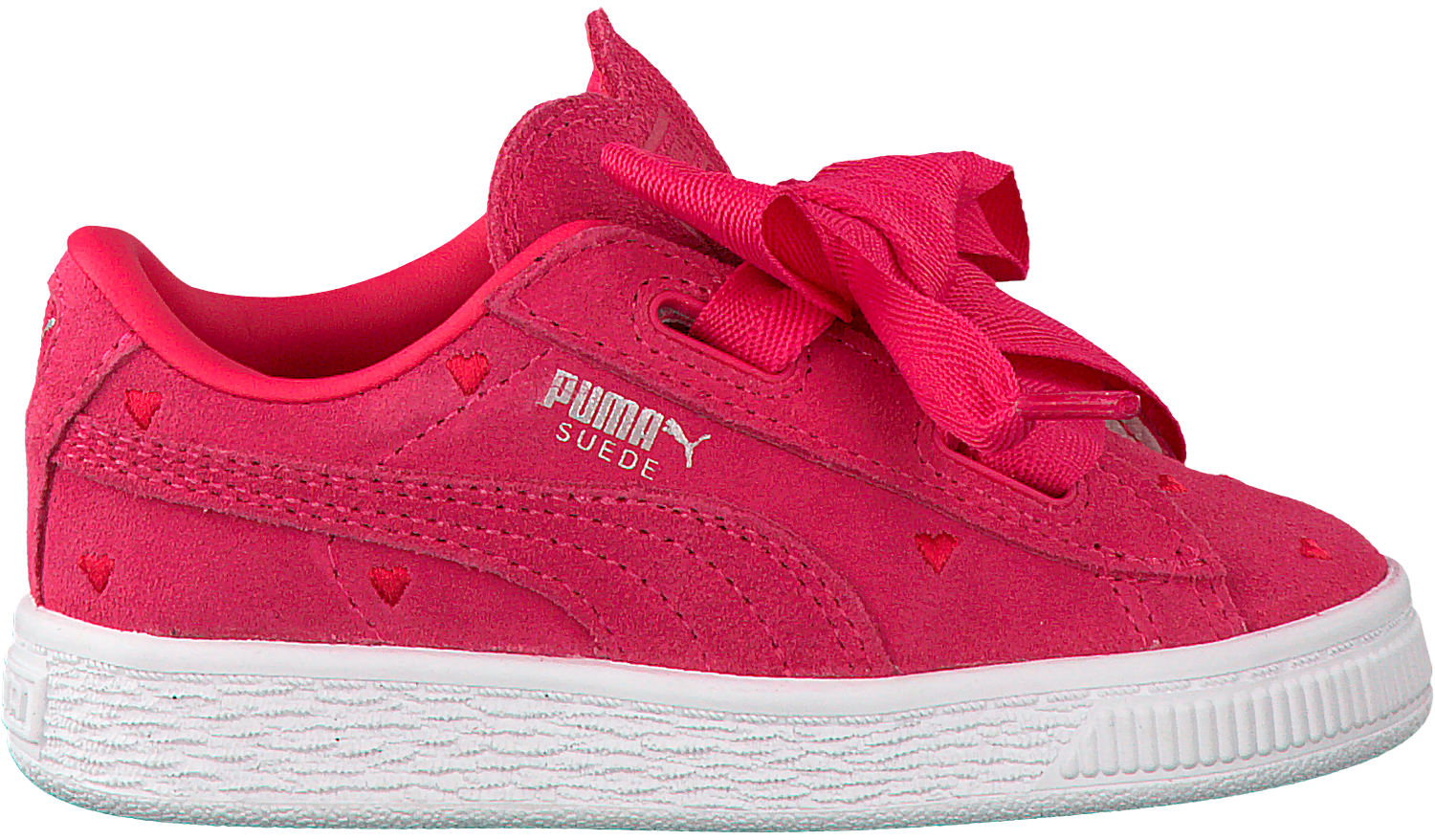 Roze PUMA Sneakers SUEDE HEART VALENTINE JR | Omoda