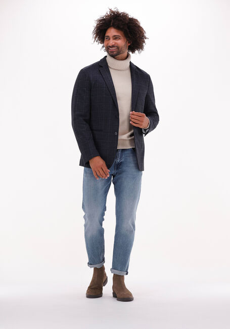 Donkerblauwe SELECTED MEN Colberts SLIM-RENO BLZ - large