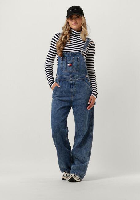 Blauwe TOMMY JEANS Jumpsuit DAISY DUNGAREE - large