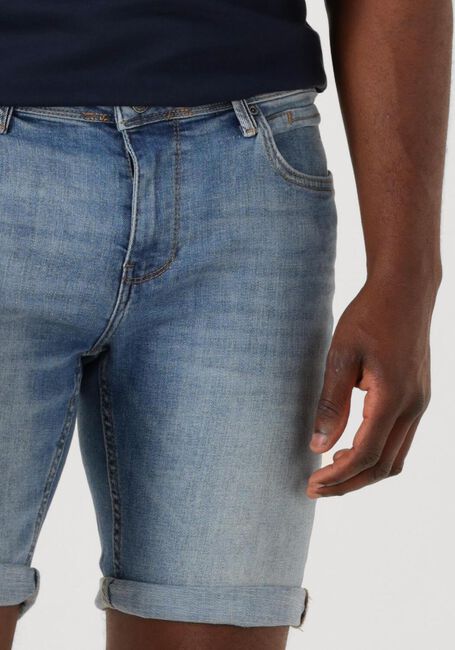 Blauwe PURE PATH Shorts THE STEVE SKINNY FIT DENIM SHORTS - large