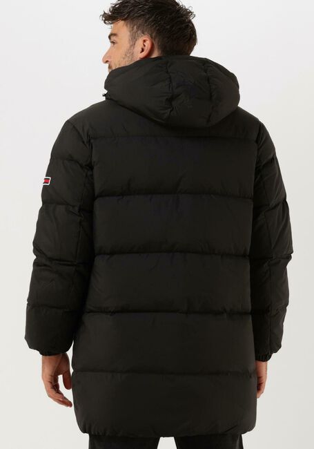 Zwarte TOMMY JEANS Parka's TJM ESSENTIAL DOWN PARKA - large