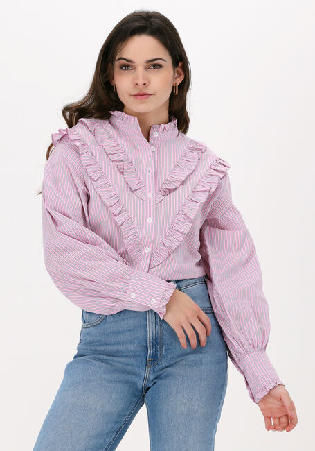 Roze OBJECT Blouses DICTE L/S SHIRT - large