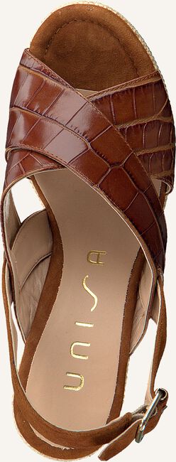 Bruine UNISA Platte sandalen MIGUEL Bruine UNISA Platte sandalen MIGUEL - large