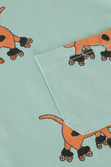 Groene LÖTIEKIDS T-shirt TSHIRT SHORT SLEEVE DOGS - large