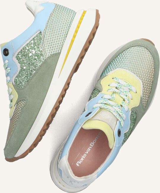 Groene FLORIS VAN BOMMEL Lage sneakers SFW-10093 Groene FLORIS VAN BOMMEL Lage sneakers SFW-10093 - large