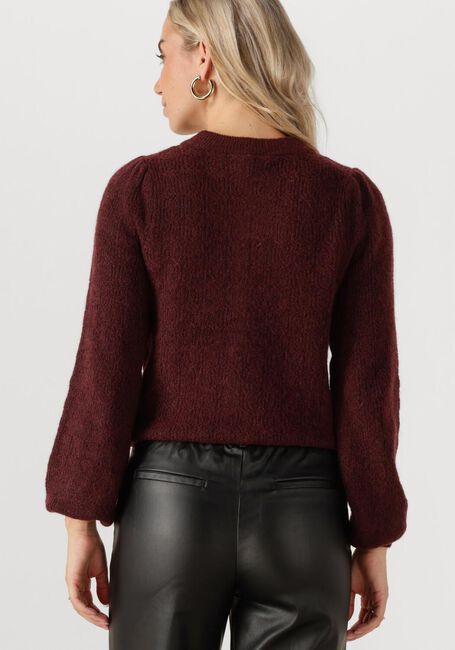 Bordeaux Y.A.S. Trui YASBONA LS KNIT CARDIGAN S. - large