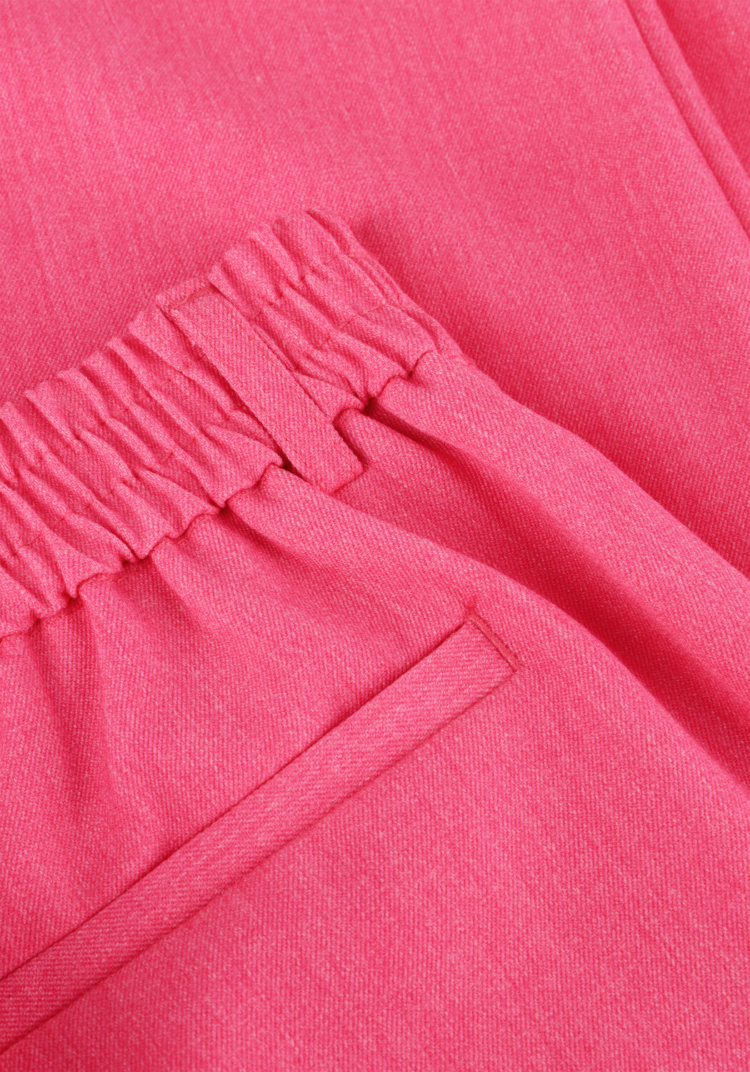 Roze OBJECT Pantalon OBJ LISA WIDE PANT - large