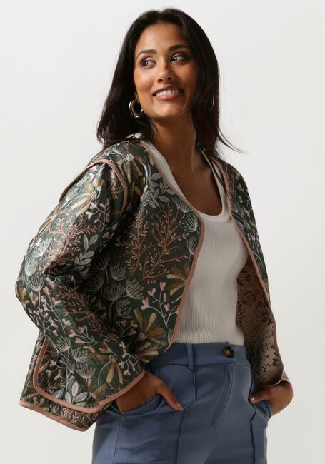 Donkergroene YDENCE Vest JACKET YASMIN - large