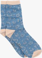 Blauwe BECKSONDERGAARD Sokken LEO GLITZI SOCK - medium