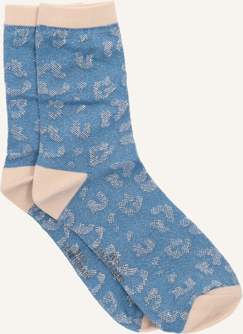 Blauwe BECKSONDERGAARD Sokken LEO GLITZI SOCK Blauwe BECKSONDERGAARD Sokken LEO GLITZI SOCK - large