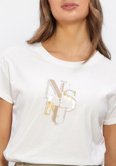 Witte NUKUS Top ROWENA SHIRT - large