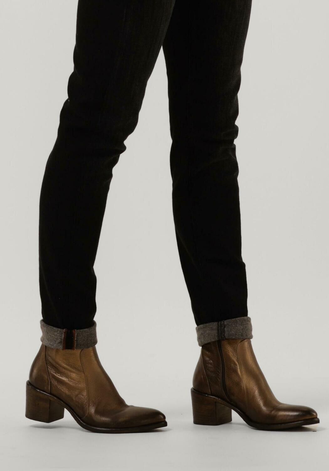 Bronzen ELENA IACHI Enkellaarsjes A4560 - large