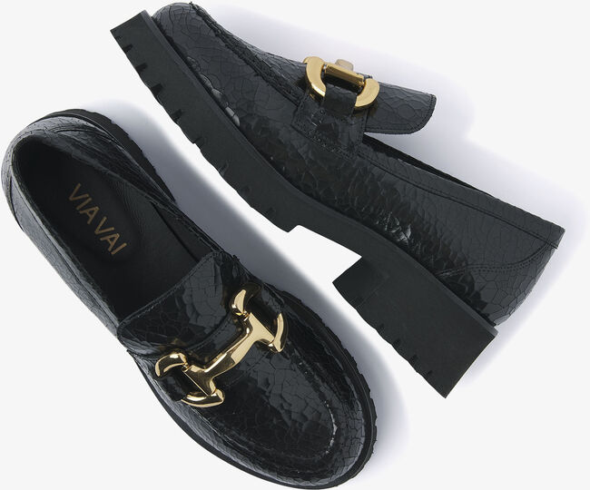 Zwarte VIA VAI Loafers JACE BANKS - large