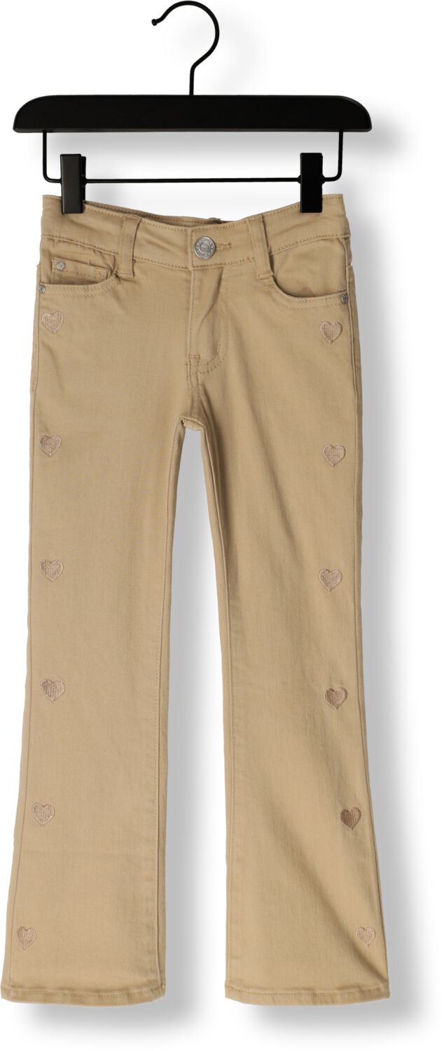 DAILY7 Meisjes Broeken 2400 Flared Fit Beige