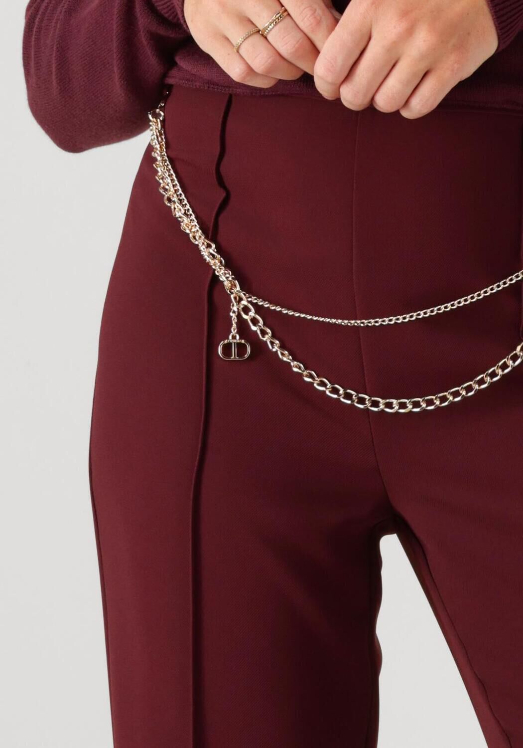 TWINSET MILANO Dames Broeken 252tp2281 Bordeaux