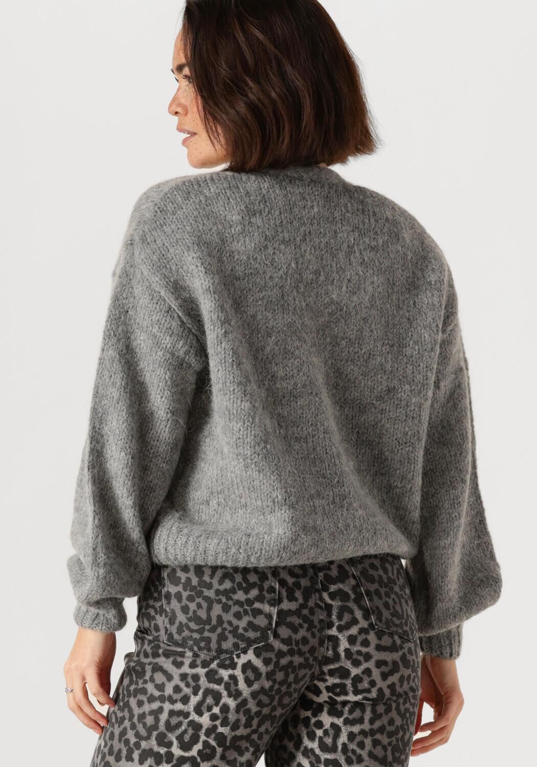 Y.A.S. Dames Truien & Vesten Yasvigga Ls Knit Cardigan Grijs