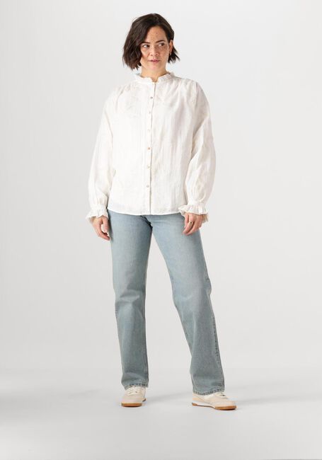 Witte NUKUS Blouses JENNA BLOUSE EMBROIDERY - large