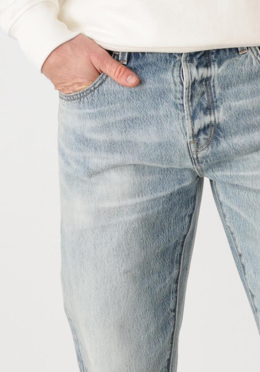BUTCHER OF BLUE Heren Jeans Stockton Straight Redding Lt Blauw