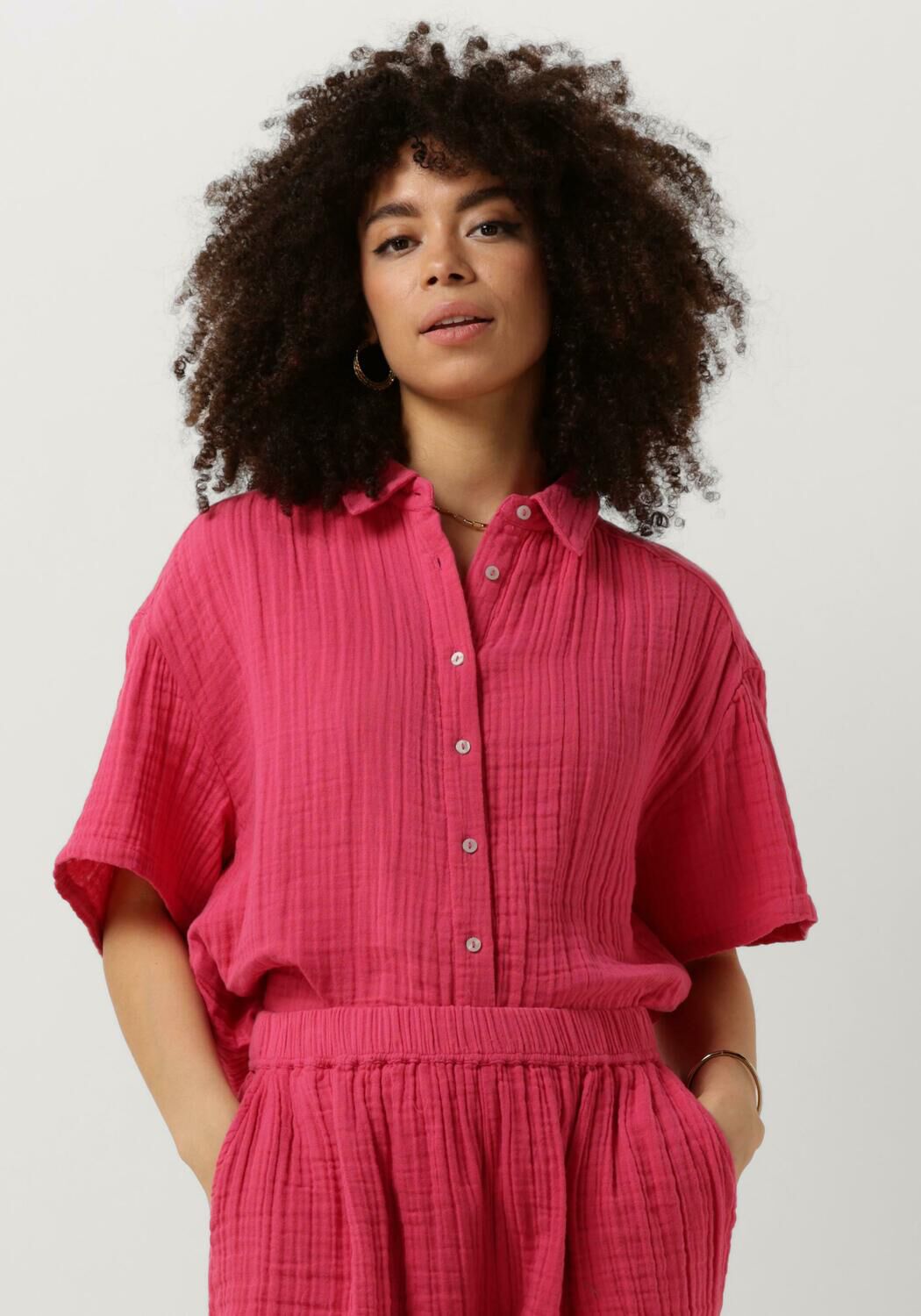 NOTRE-V Dames Blouses Nv-delu Roze