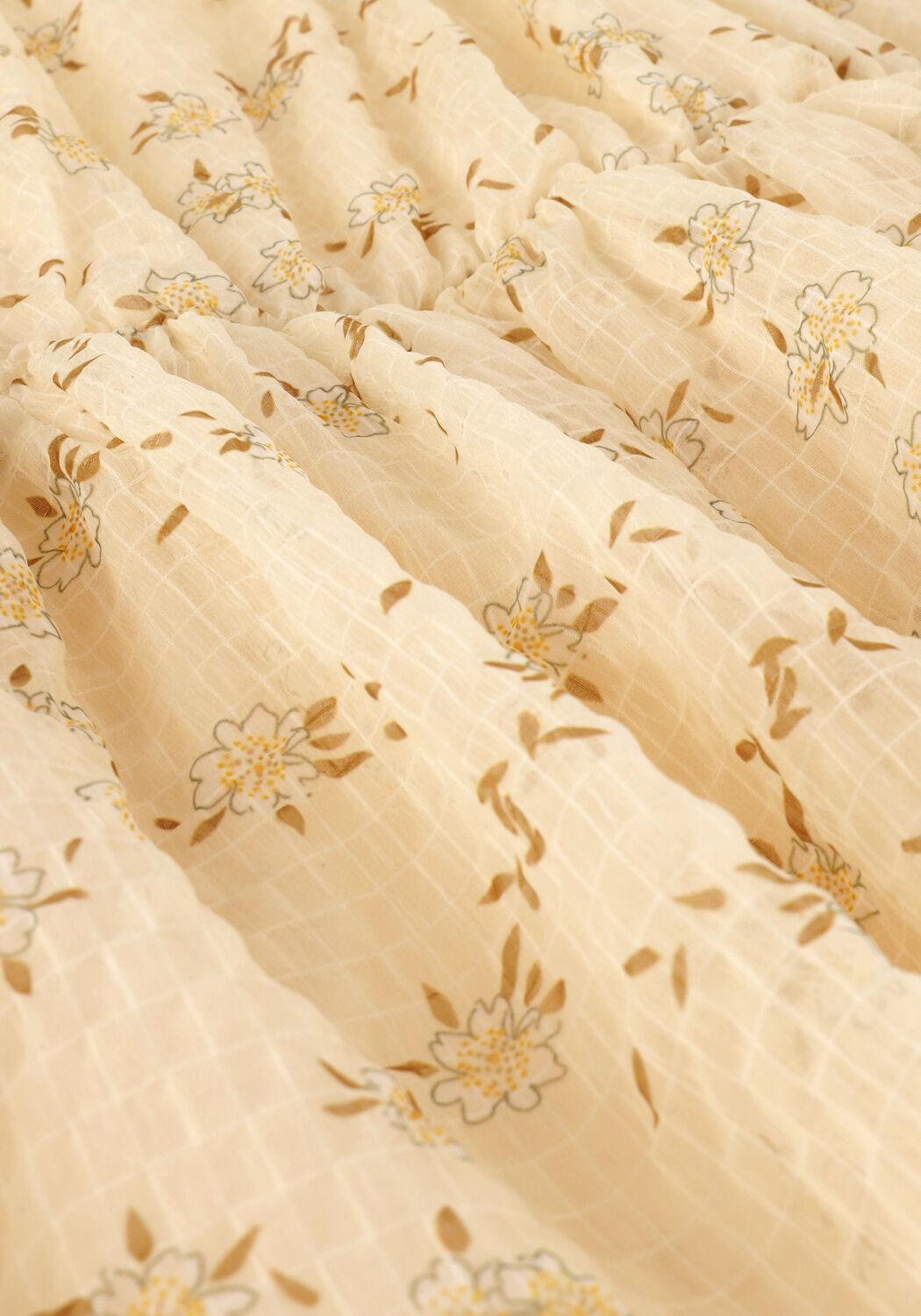 Gele LIKE FLO Mini jurk FANCY FLOWER SLEEVELESS DRESS - large