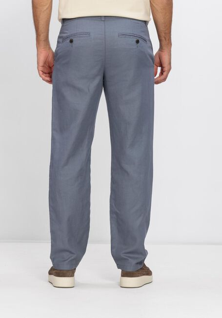 Grijze SELECTED MEN Pantalon SLH196-STRAIGHT MILES LINEN  BLEND PANT - large