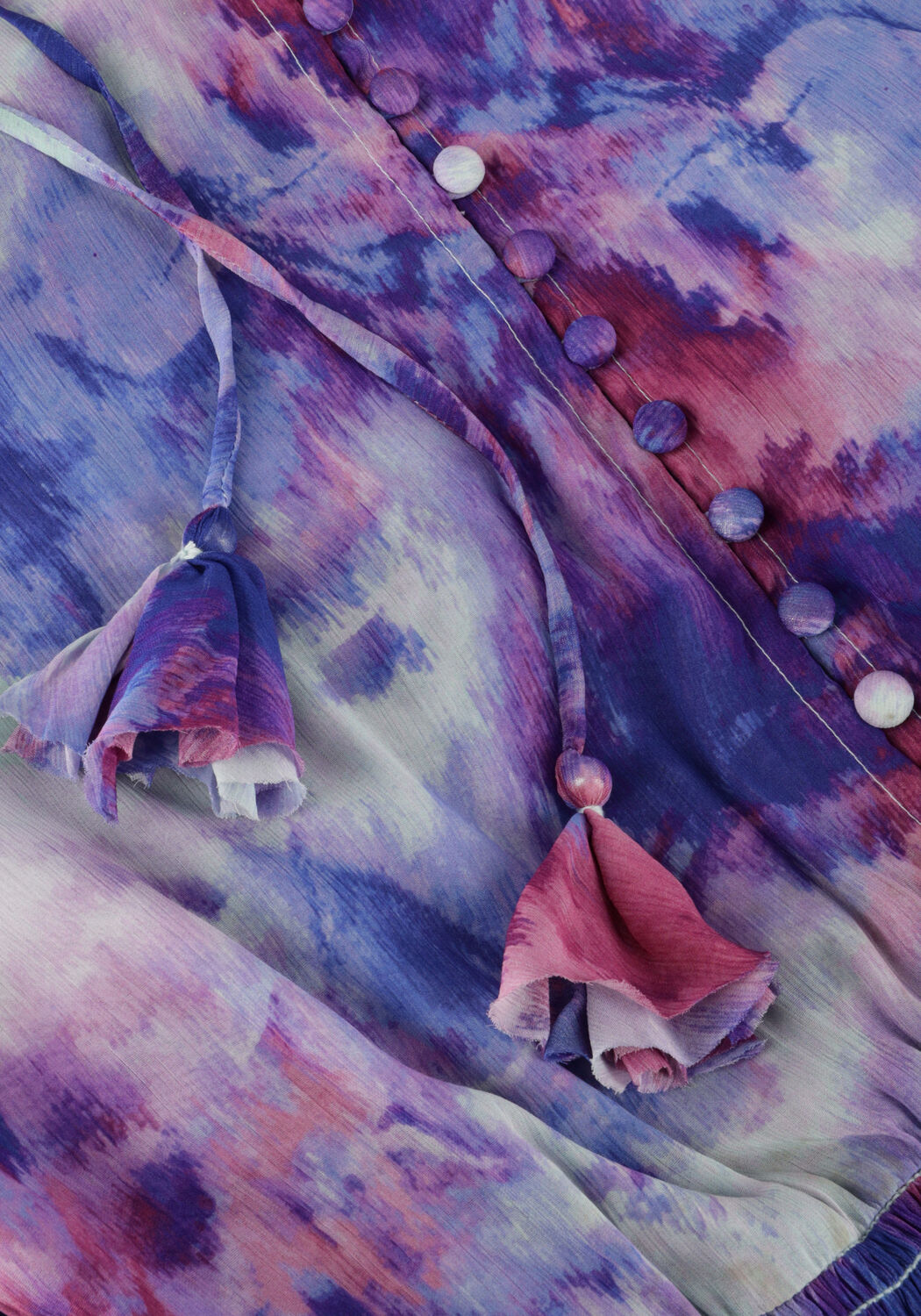 Lila JANICE Maxi jurk WALTER PRINT - large