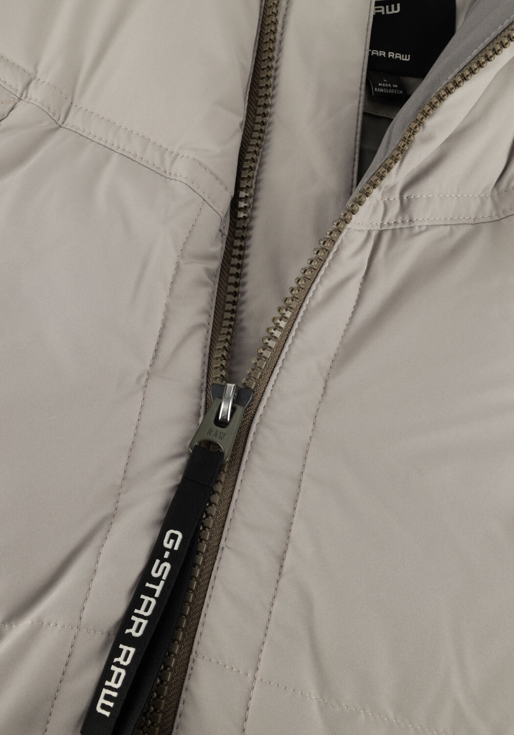 Grijze G-STAR RAW Gewatteerde jas G-WHISTLER PDD HDD JKT 2.0 - large