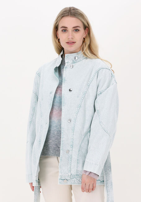 Lichtblauwe IRO Spijkerjas ATOUT - large