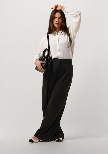 Zwarte MSCH COPENHAGEN Pantalon MSCHHENRIKA HW PANTS - large