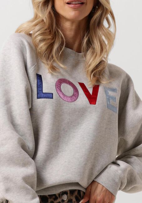 Grijze CATWALK JUNKIE Sweater RELAXED RAGLAN SLEEVE SWEATER - large