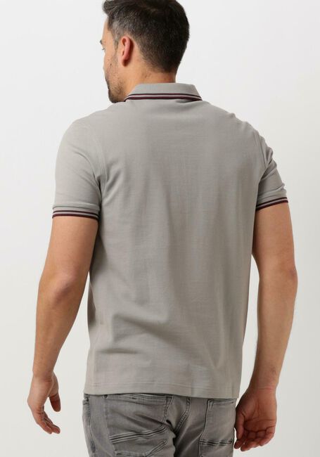 Lichtgrijze FRED PERRY Polo TWIN TIPPED FRED PERRY SHIRT - large