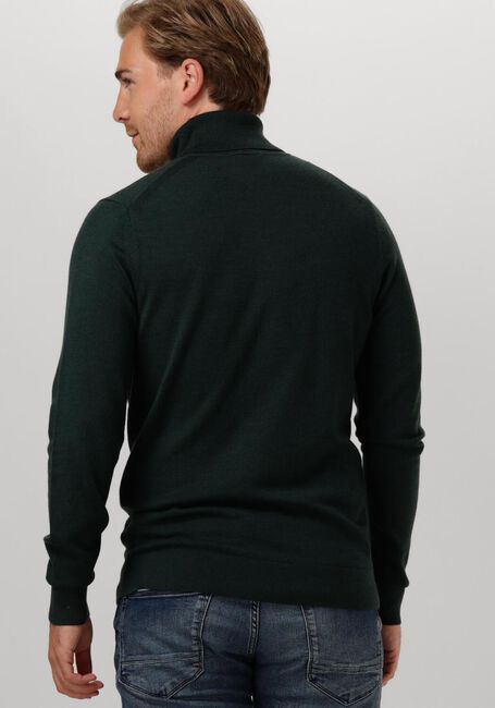 Donkergroene CALVIN KLEIN Coltrui MERINO TURTLE NECK - large