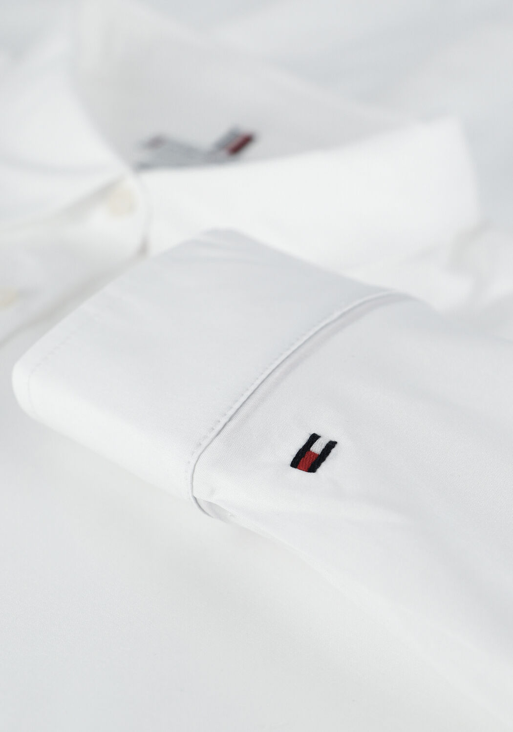 Witte TOMMY HILFIGER Blouses HERITAGE SLIM FIT SHIRT - large