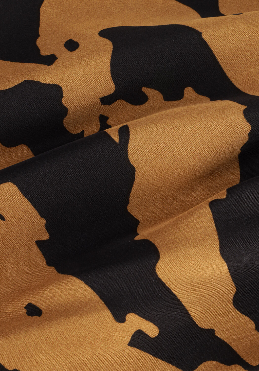 Bruine MY ESSENTIAL WARDROBE Midi jurk EVEMW LONG DRESS - large