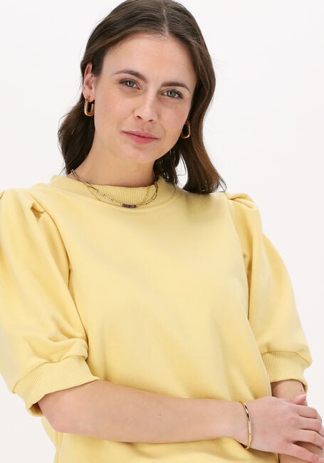Gele MINUS Top MIKA SWEAT - large