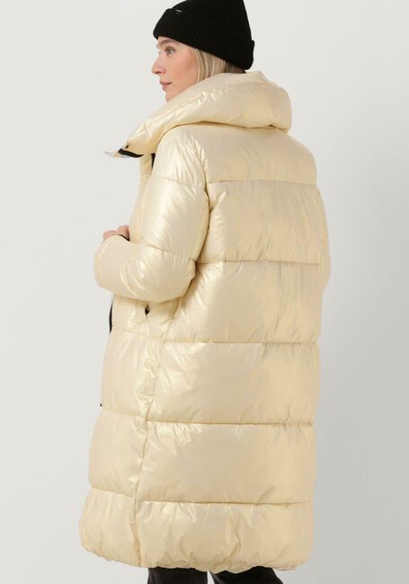 Witte CANADIAN Gewatteerde jas NYLON MADEPERLA - large