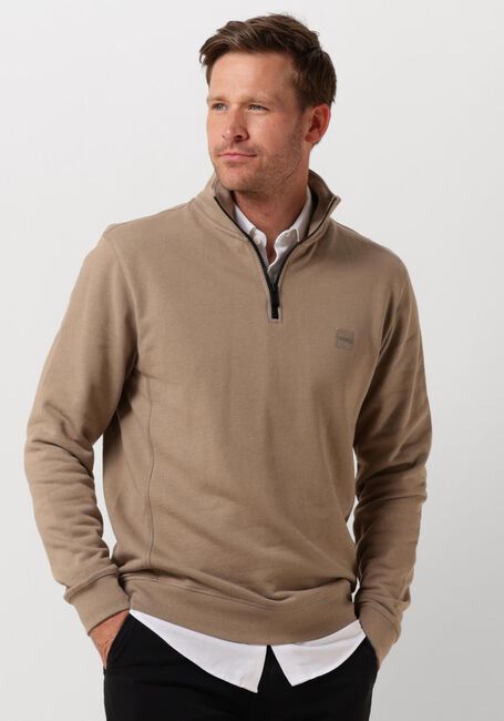 Taupe BOSS ORANGE Sweater ZETRUST - large