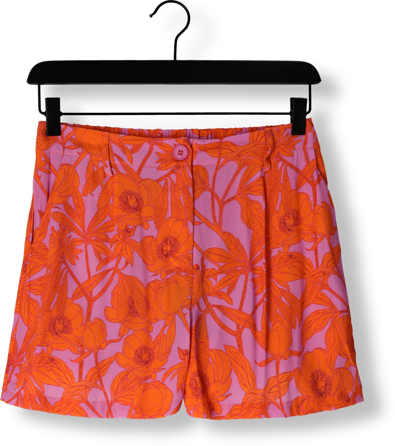YDENCE Dames Broeken Short Katie Paars