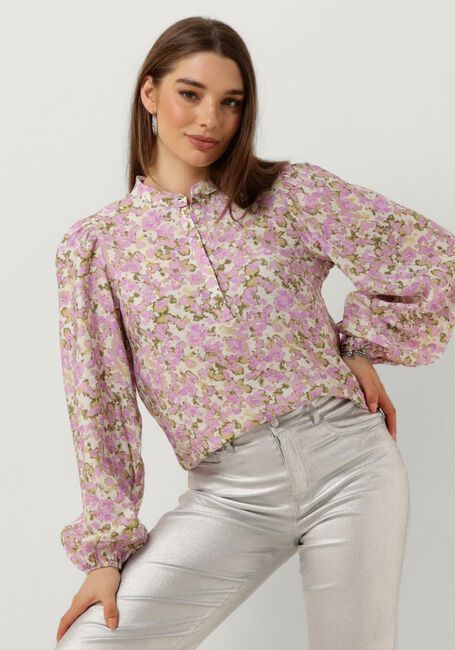 Roze MSCH COPENHAGEN Blouses MSCHNATHALINA LADONNA TOP AOP - large