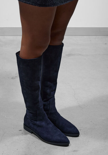 blauwe stefano lauran hoge laarzen s3304 - Main Image