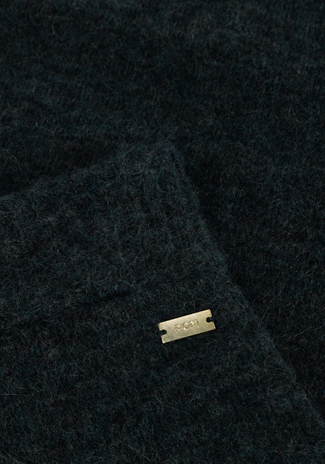 Groene POM AMSTERDAM Midirok SKIRT - TEAL GREEN - large