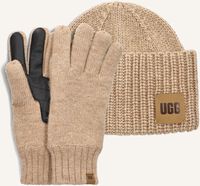 Camel UGG Handschoenen KNIT BEANIE AND GLOVE SET - medium