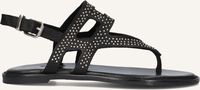 Zwarte VERTON Platte sandalen S-10262 - medium