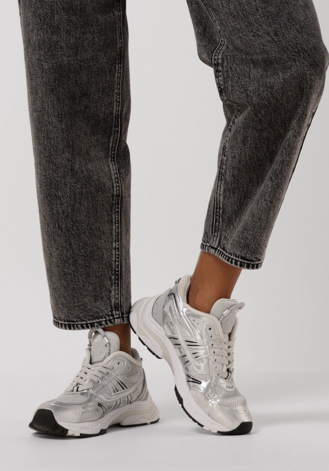 Zilveren ASH Lage sneakers RACE - large