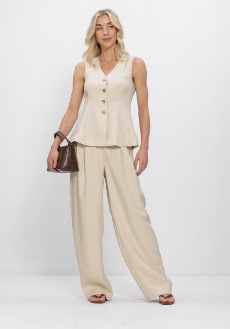 Creme MSCH COPENHAGEN Broeken MSCHESTERIANE HW PANTS - large