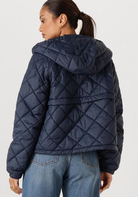 Donkerblauwe WITHBLACK Gewatteerde jas WBLASTRID QUILTED JACKET - large